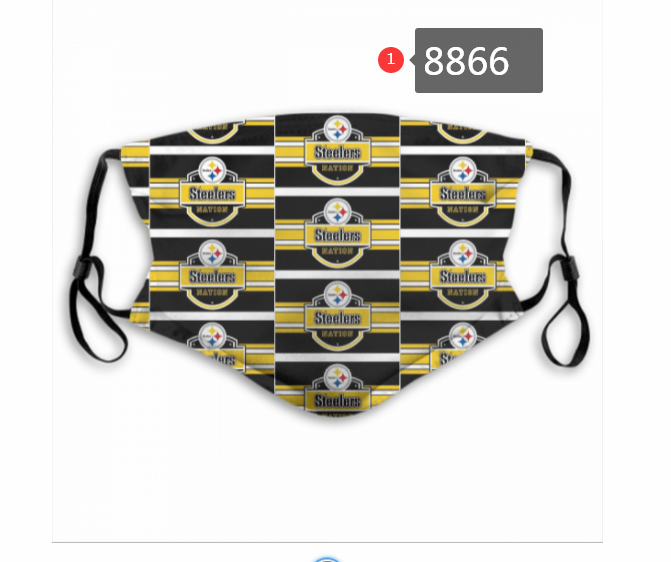 Pittsburgh Steelers  Dust mask with filter